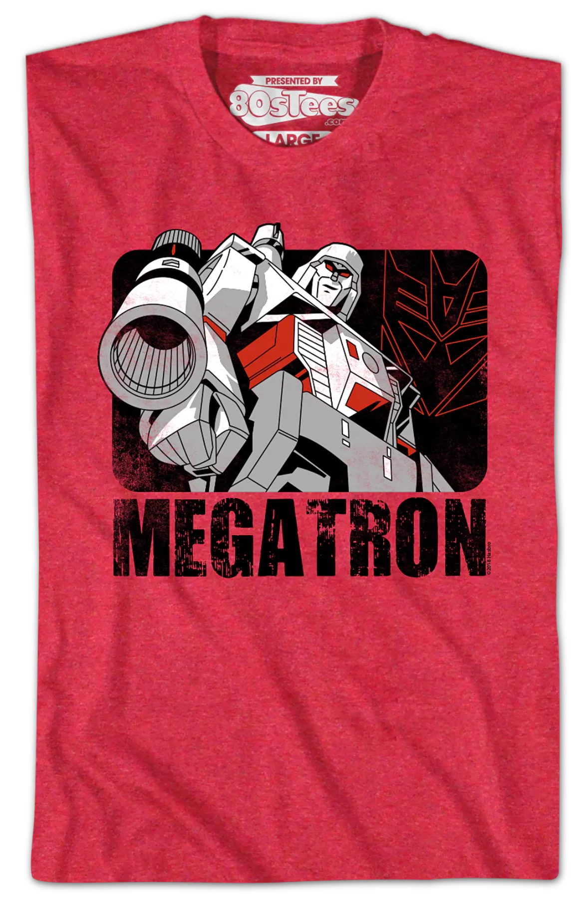 1986 Transformers Movie Such Heroic Nonsense Megatron T-Shirt