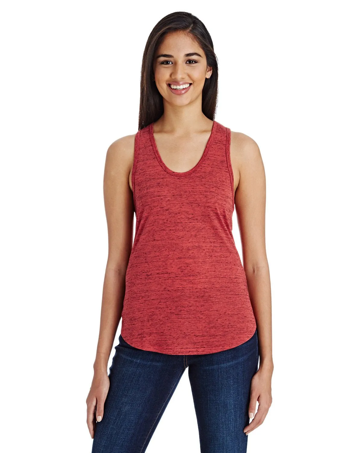 204LT-Threadfast Apparel-RED BLIZZARD