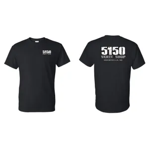 5150 Skate Shop Team Black T-Shirts