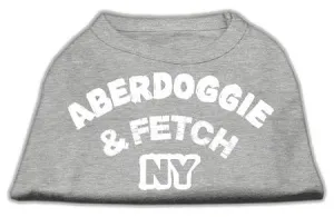 Aberdoggie NY Screenprint Shirts Grey XXXL (20)