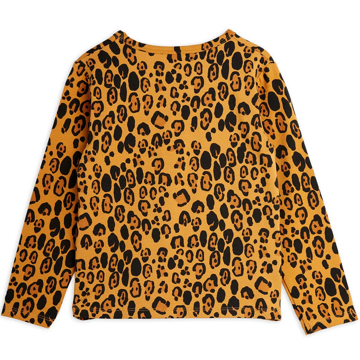 Basic Leopard Long Sleeve T-Shirt by Mini Rodini