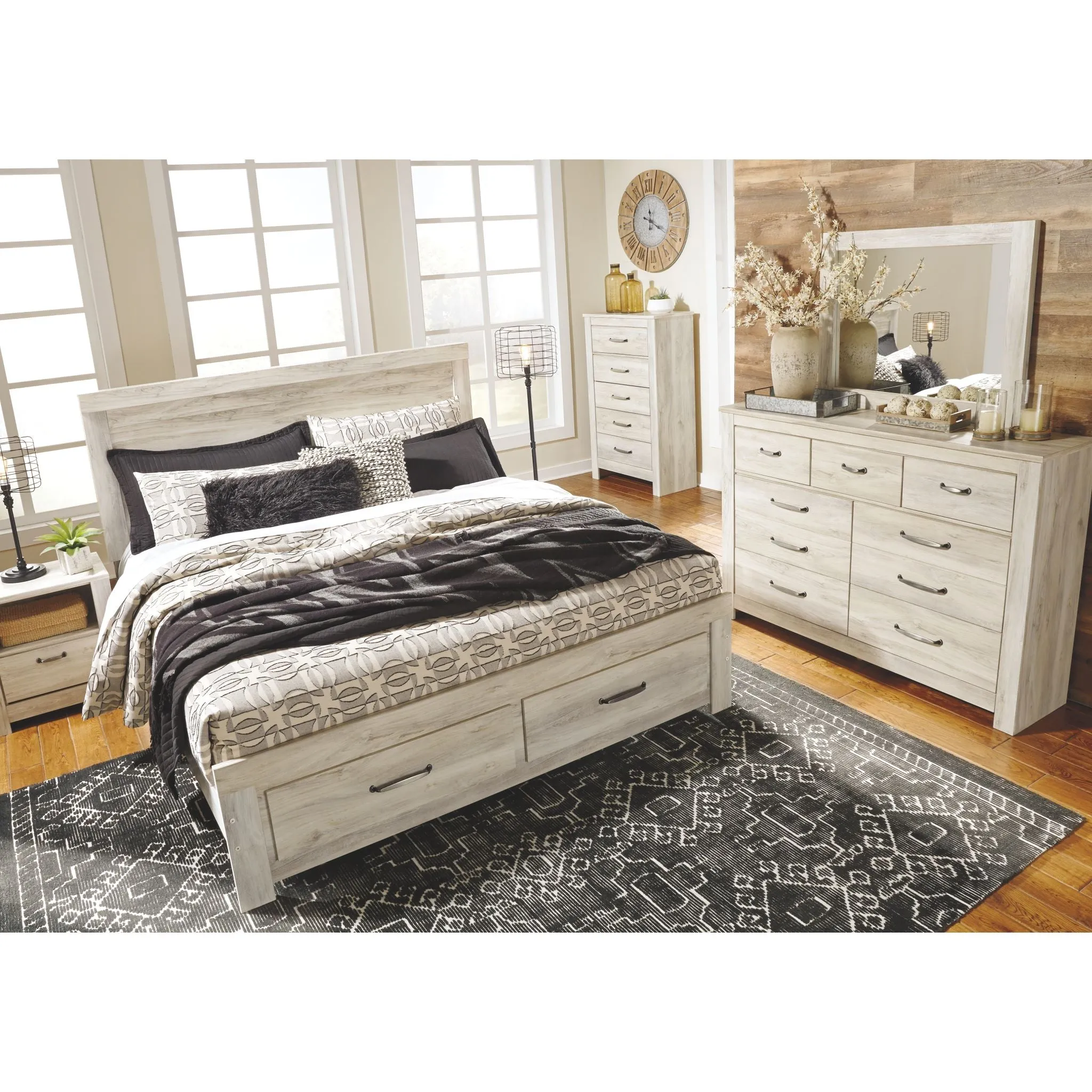 Bellaby Storage Bed - Whitewash