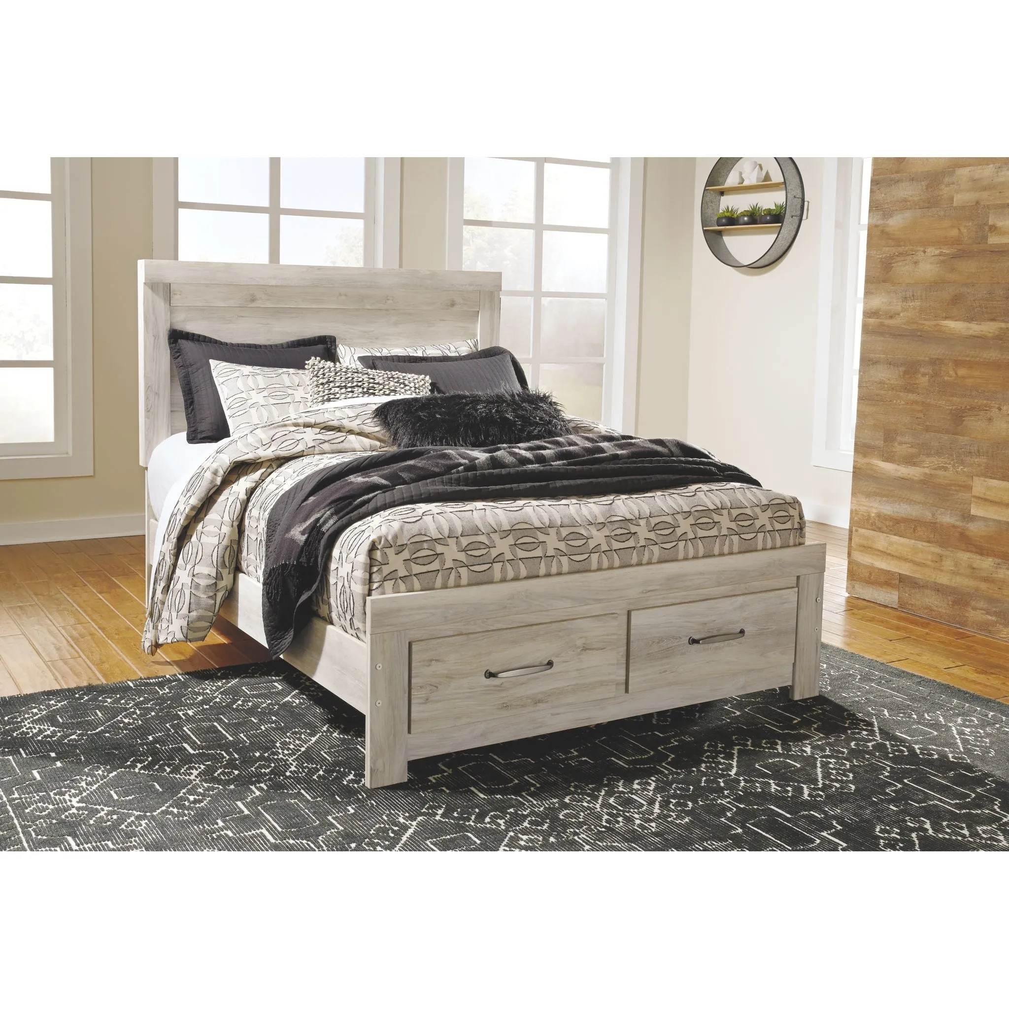 Bellaby Storage Bed - Whitewash