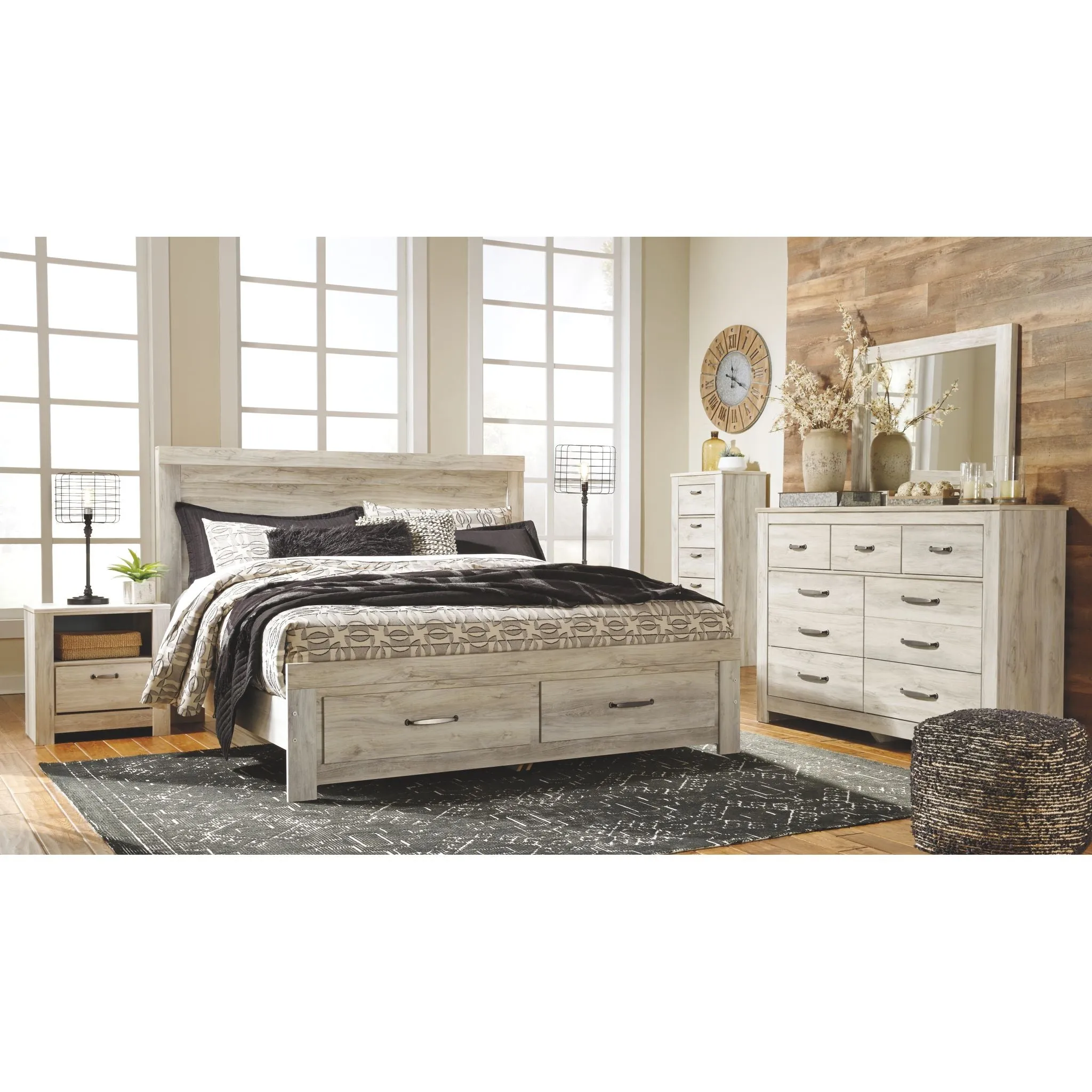 Bellaby Storage Bed - Whitewash