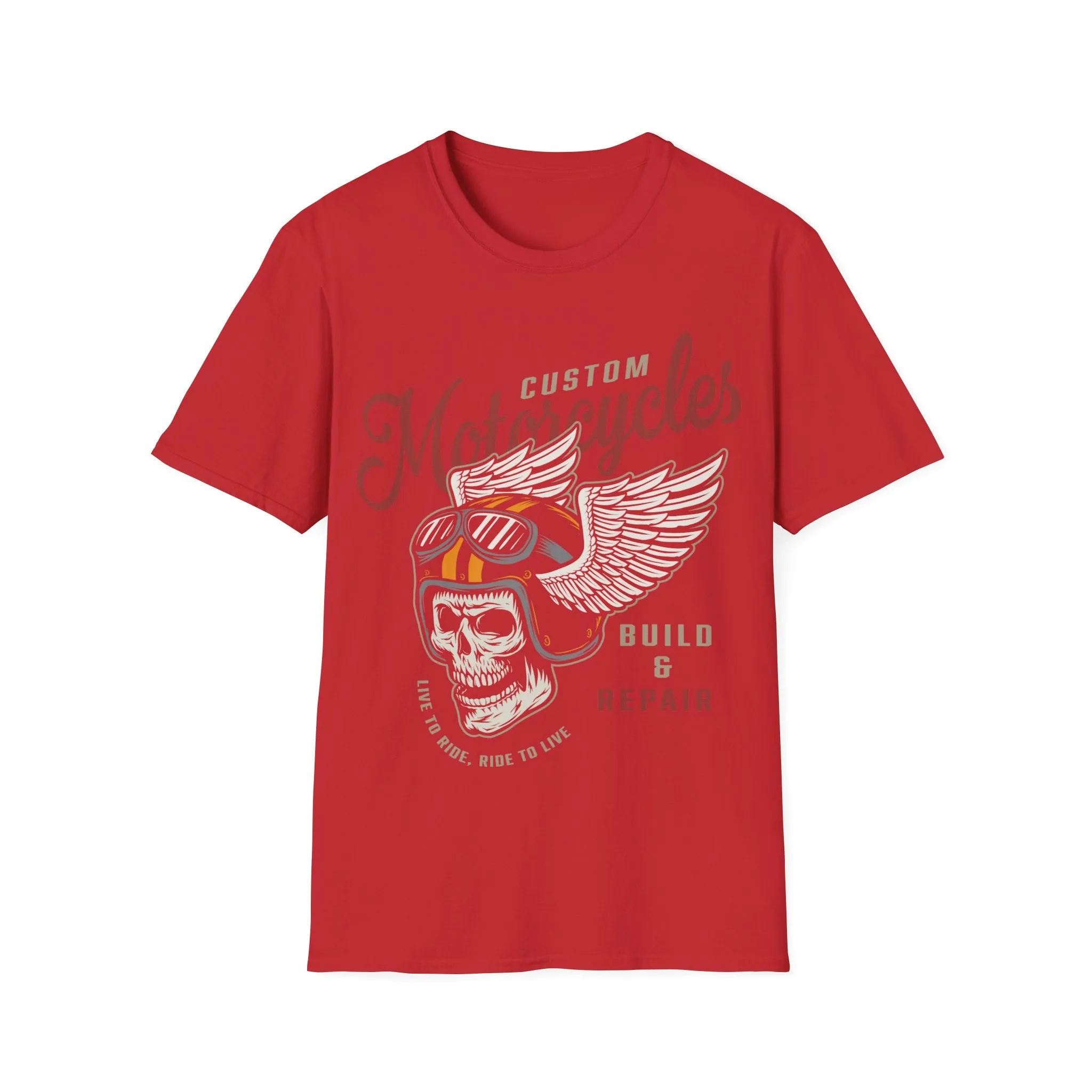 Biker T Shirt Custom Motorcycles