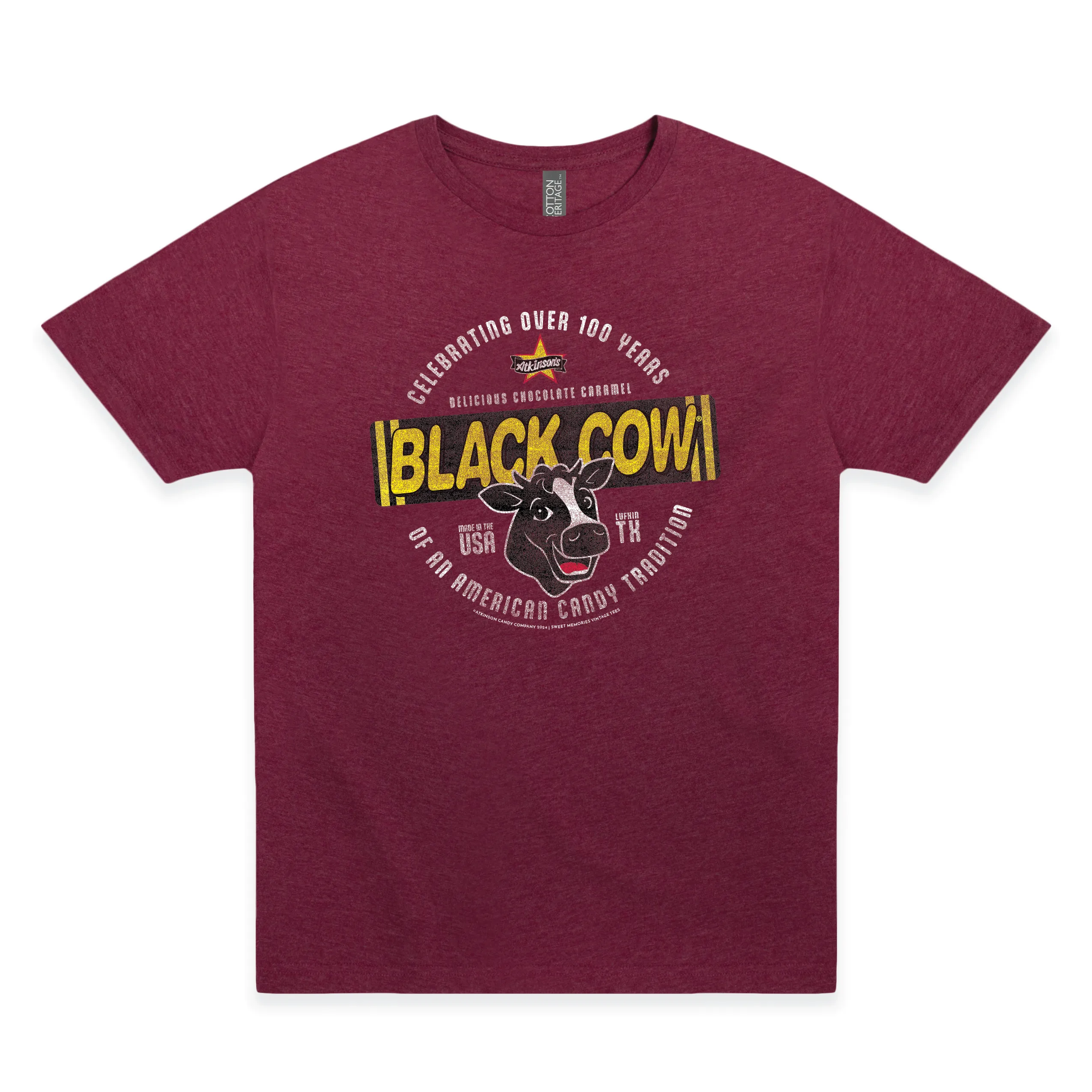 Black Cow Delicious Chocolate Caramel Tee