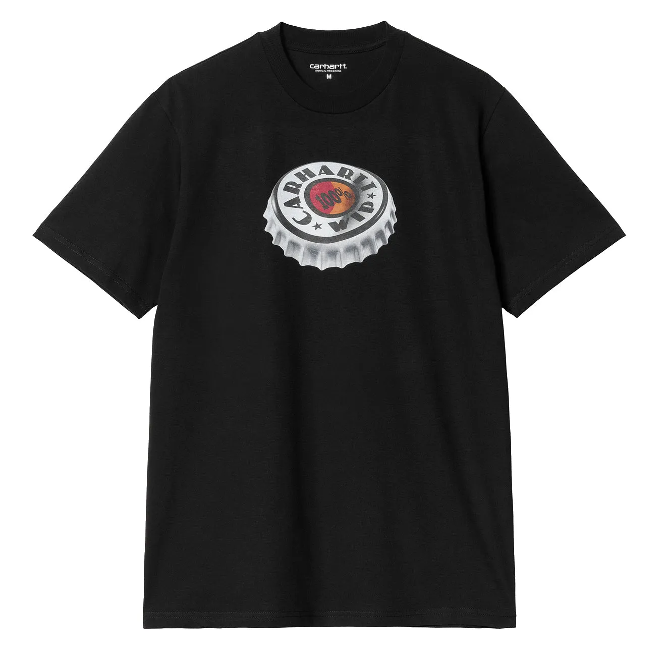 Carhartt WIP S/S Bottle Cap T-Shirt Black