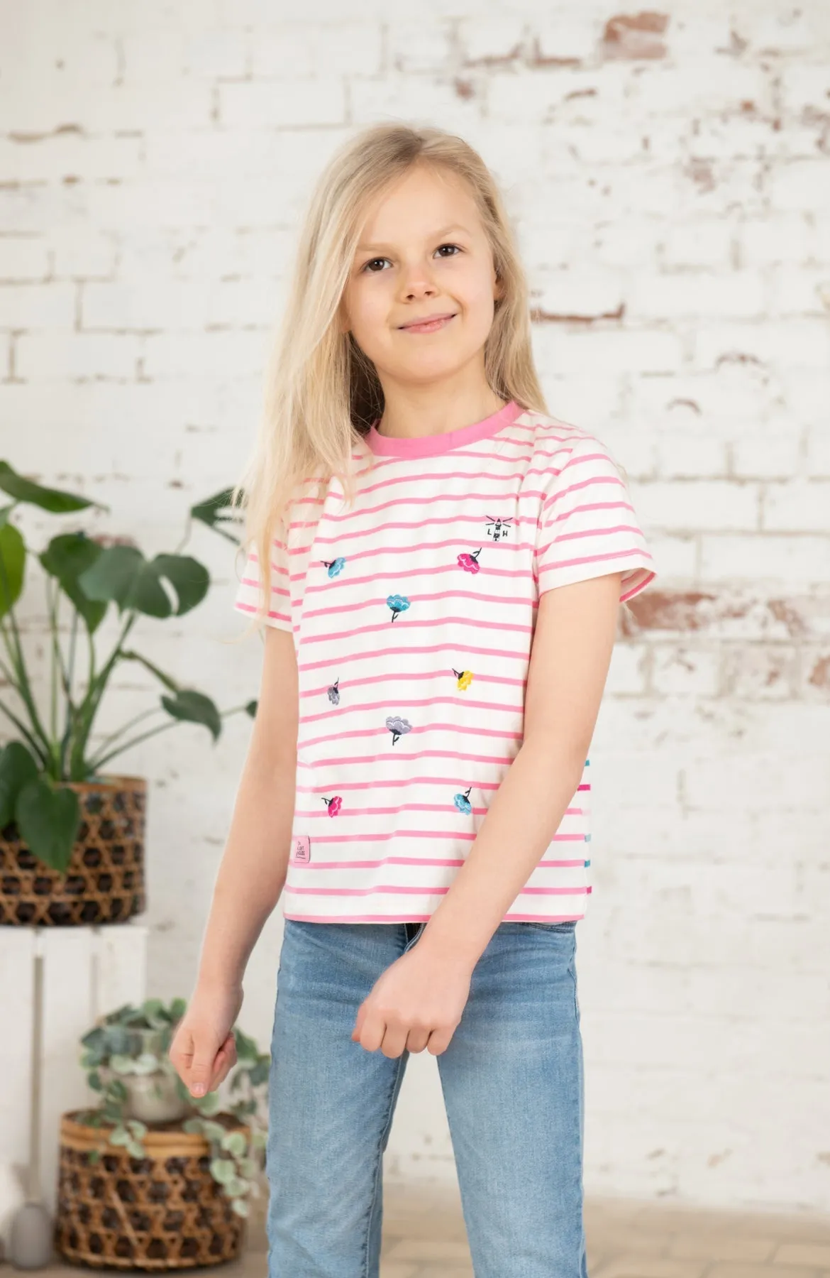 Causeway Short Sleeve - Sweet Pea Flower