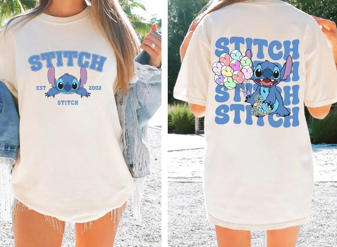 Cute Blue Alien Shirt for Women