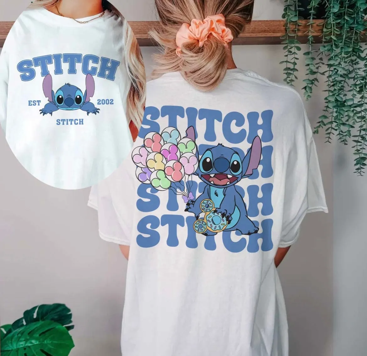 Cute Blue Alien Shirt for Women