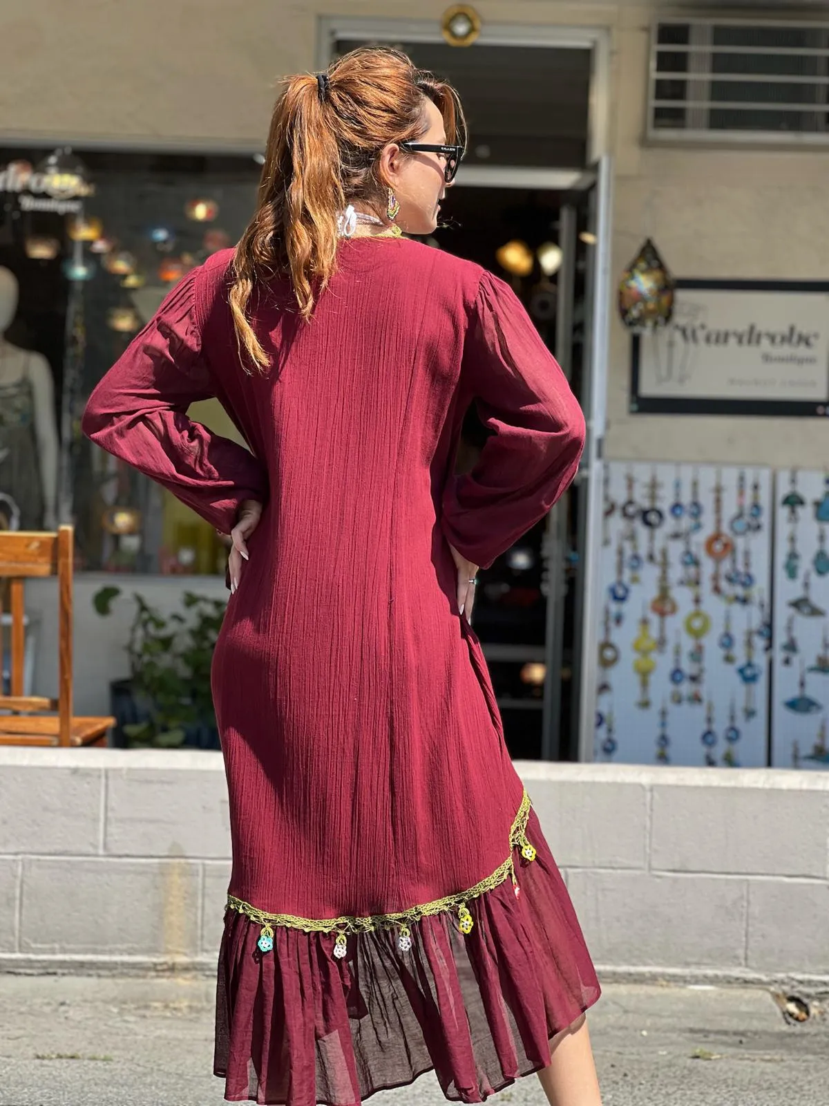 Embroidered Local Dress