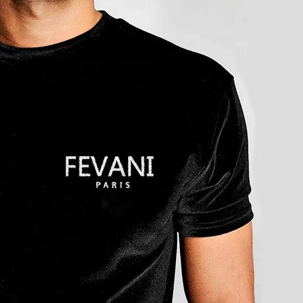 Fevani Black Velour T-shirt