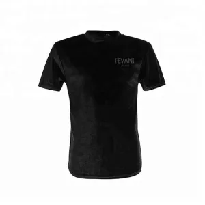 Fevani Black Velour T-shirt