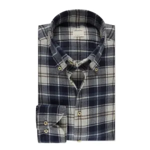 Fitted Body - Checked Flannel Shirt