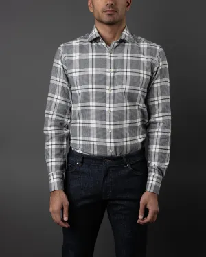 Fitted Body - Checked Flannel Shirt