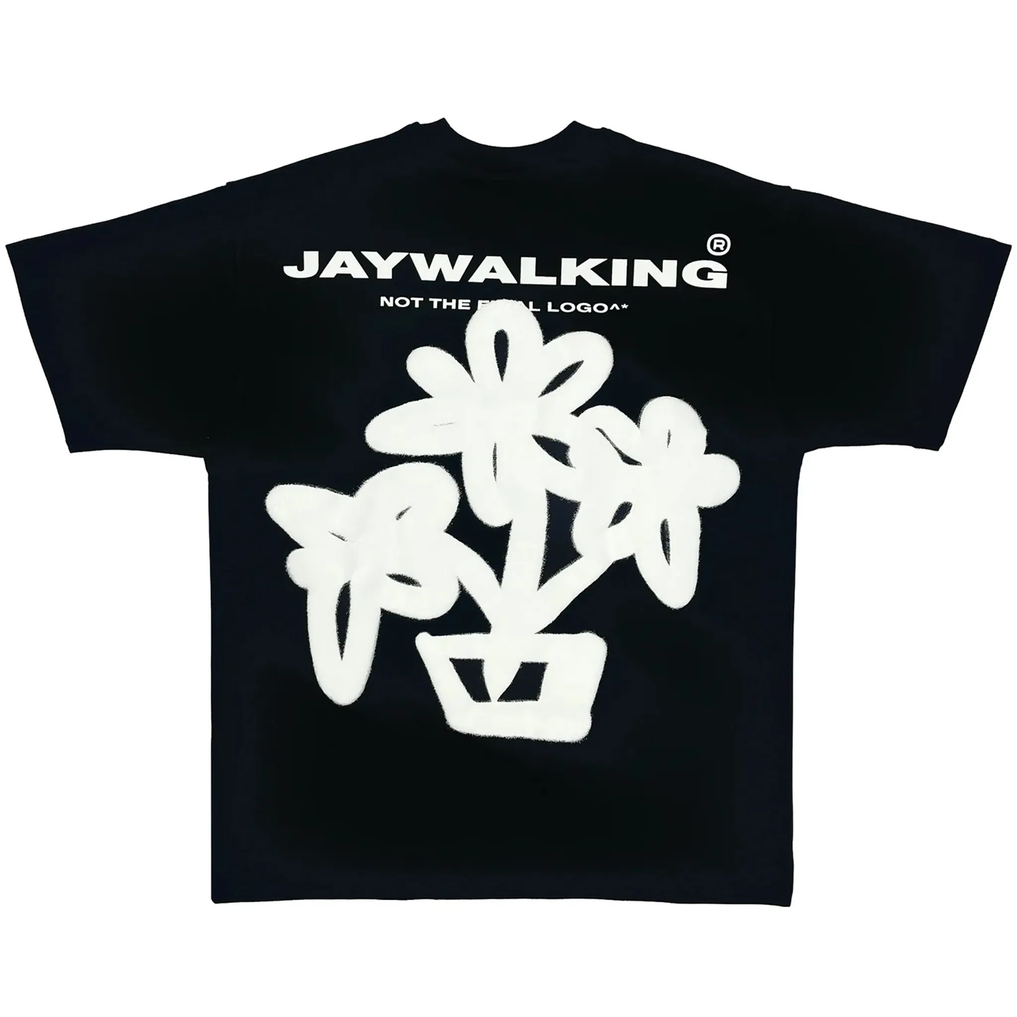 FLOWER POT TEE (BLACK)