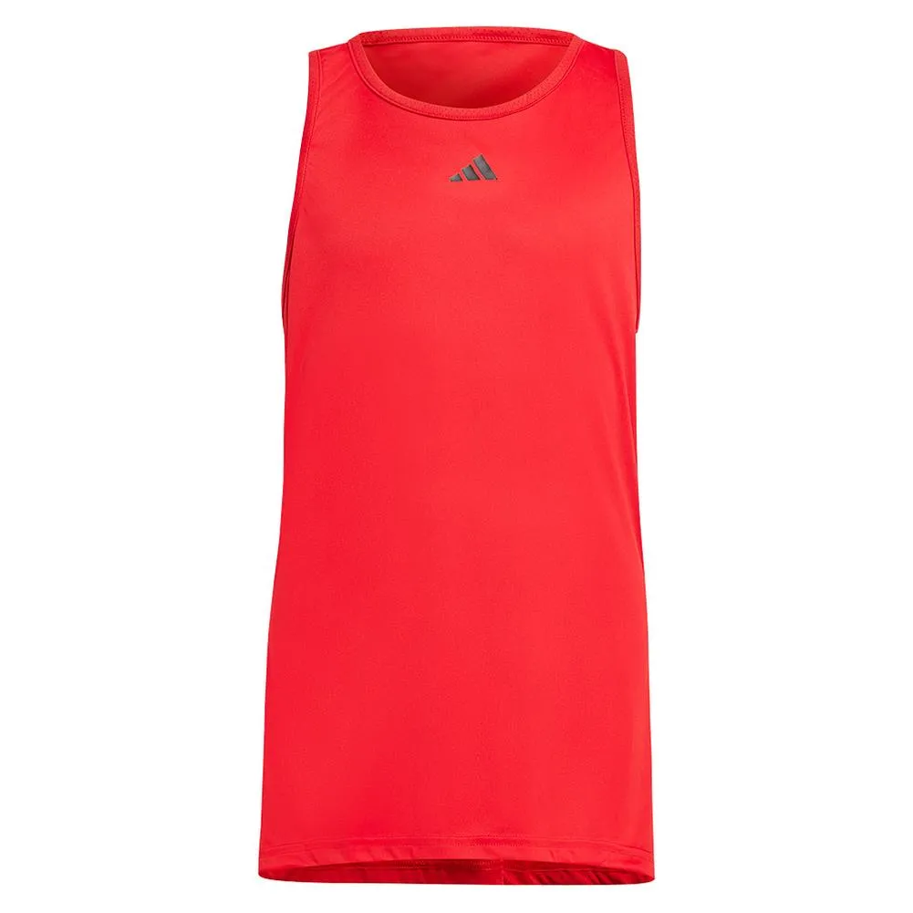 Girl's Club Tennis T-Shirt Better Scarlet