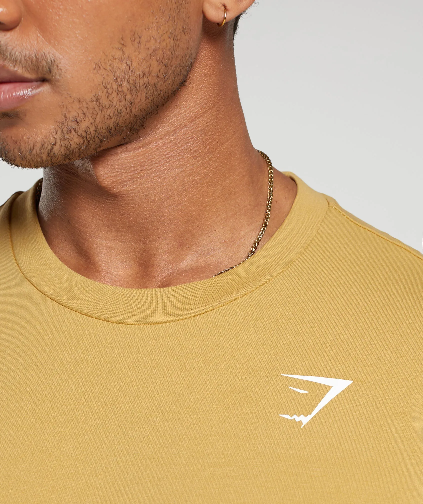 Gymshark Essential Oversized T-Shirt - Rustic Yellow