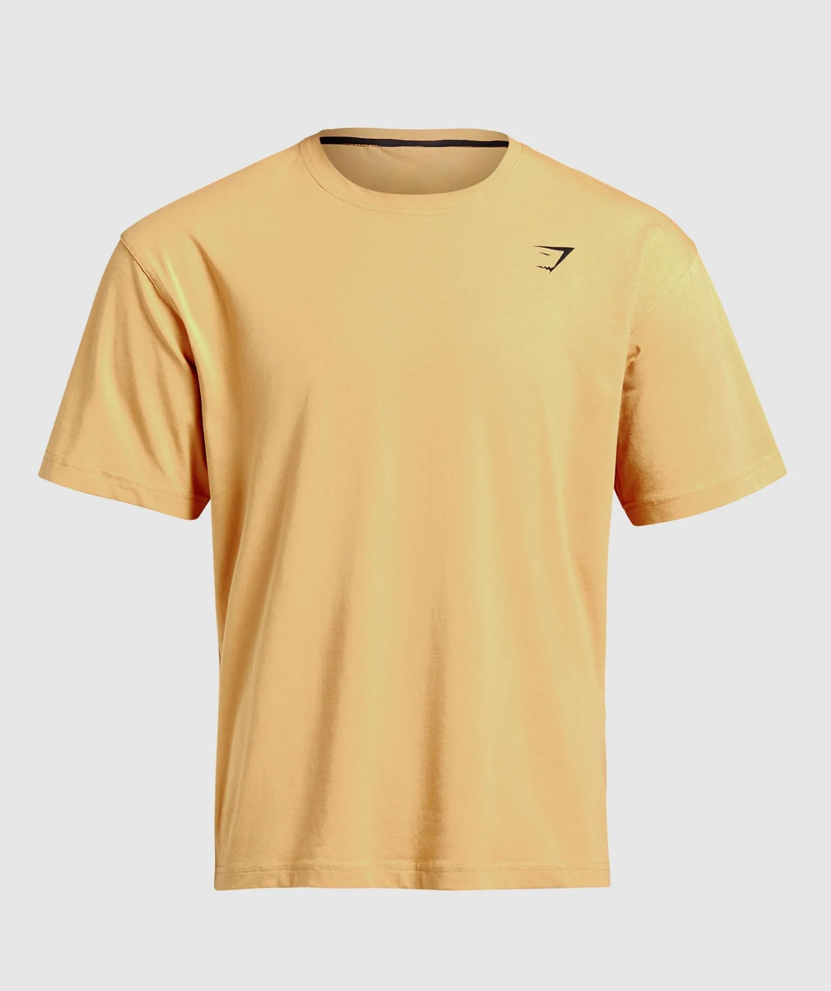 Gymshark Power T-Shirt - Rustic Yellow/Black