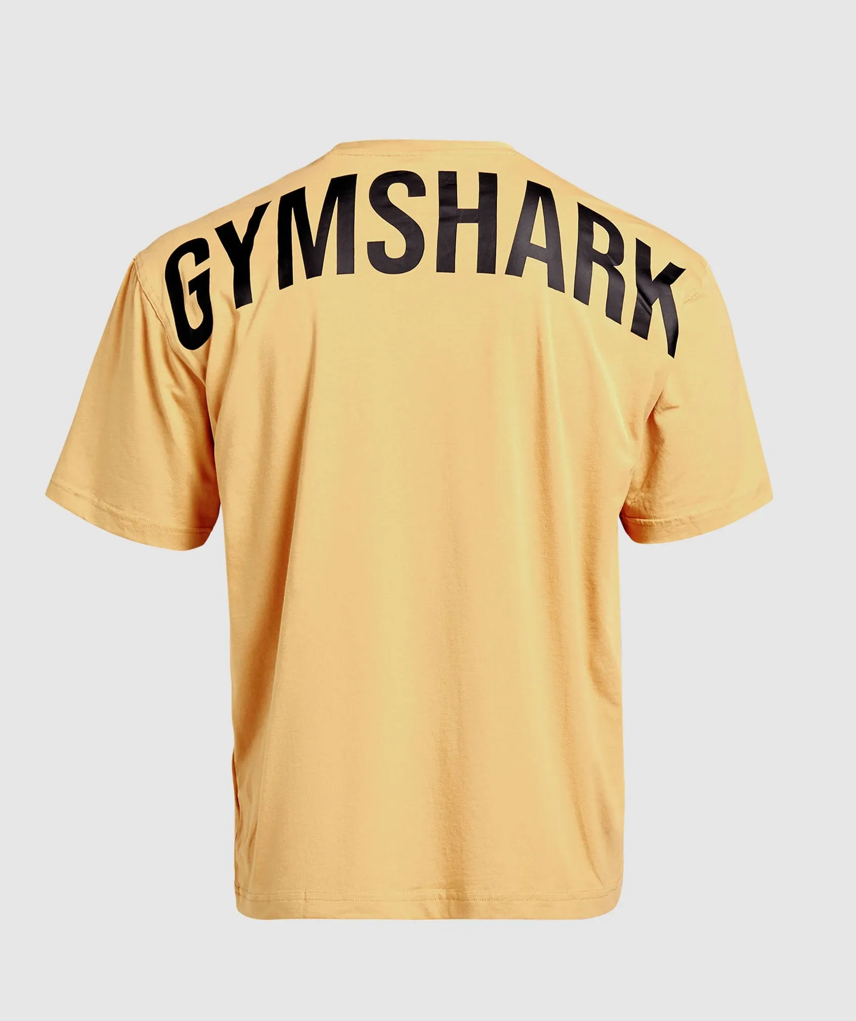 Gymshark Power T-Shirt - Rustic Yellow/Black