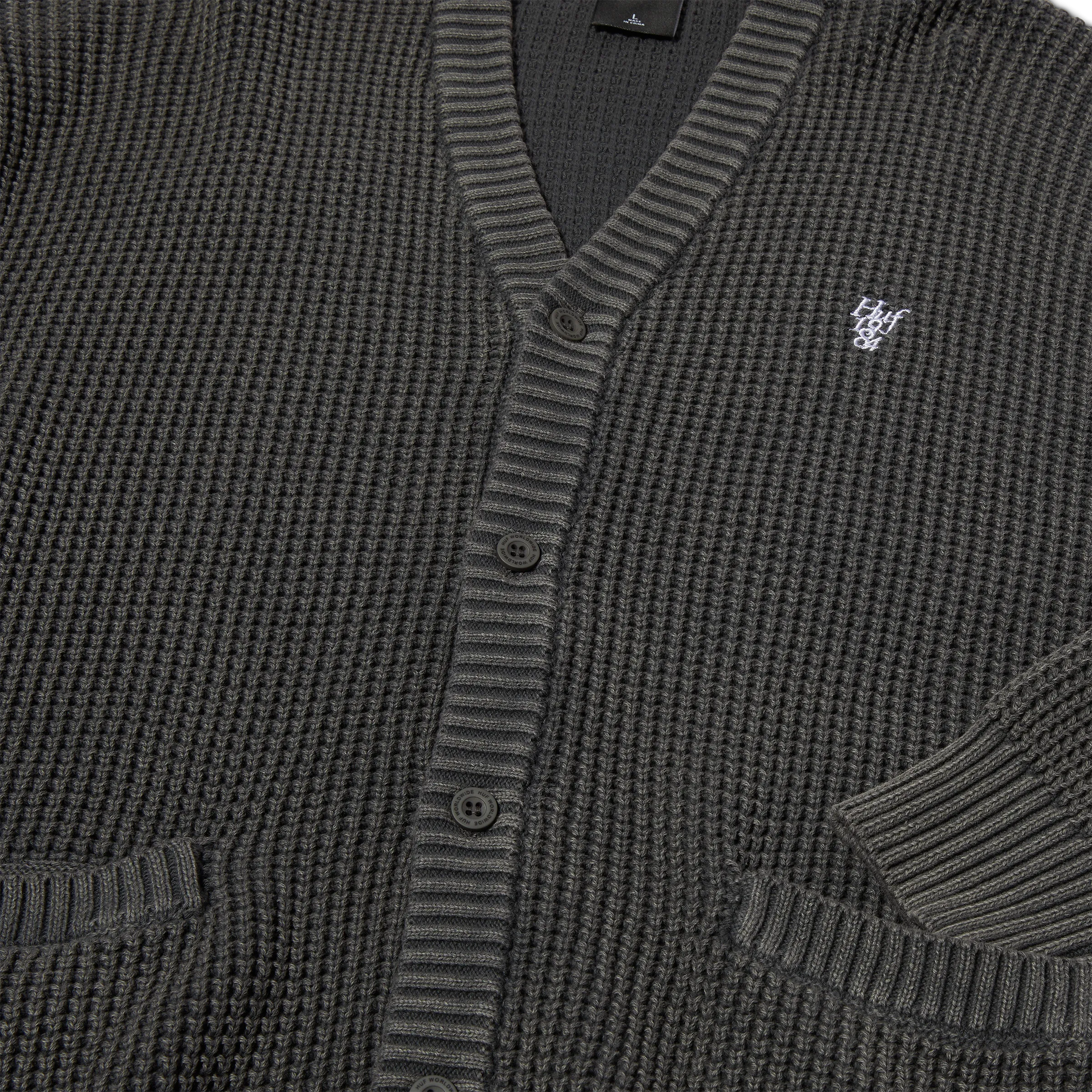 Huf Coolidge Waffle Cardigan