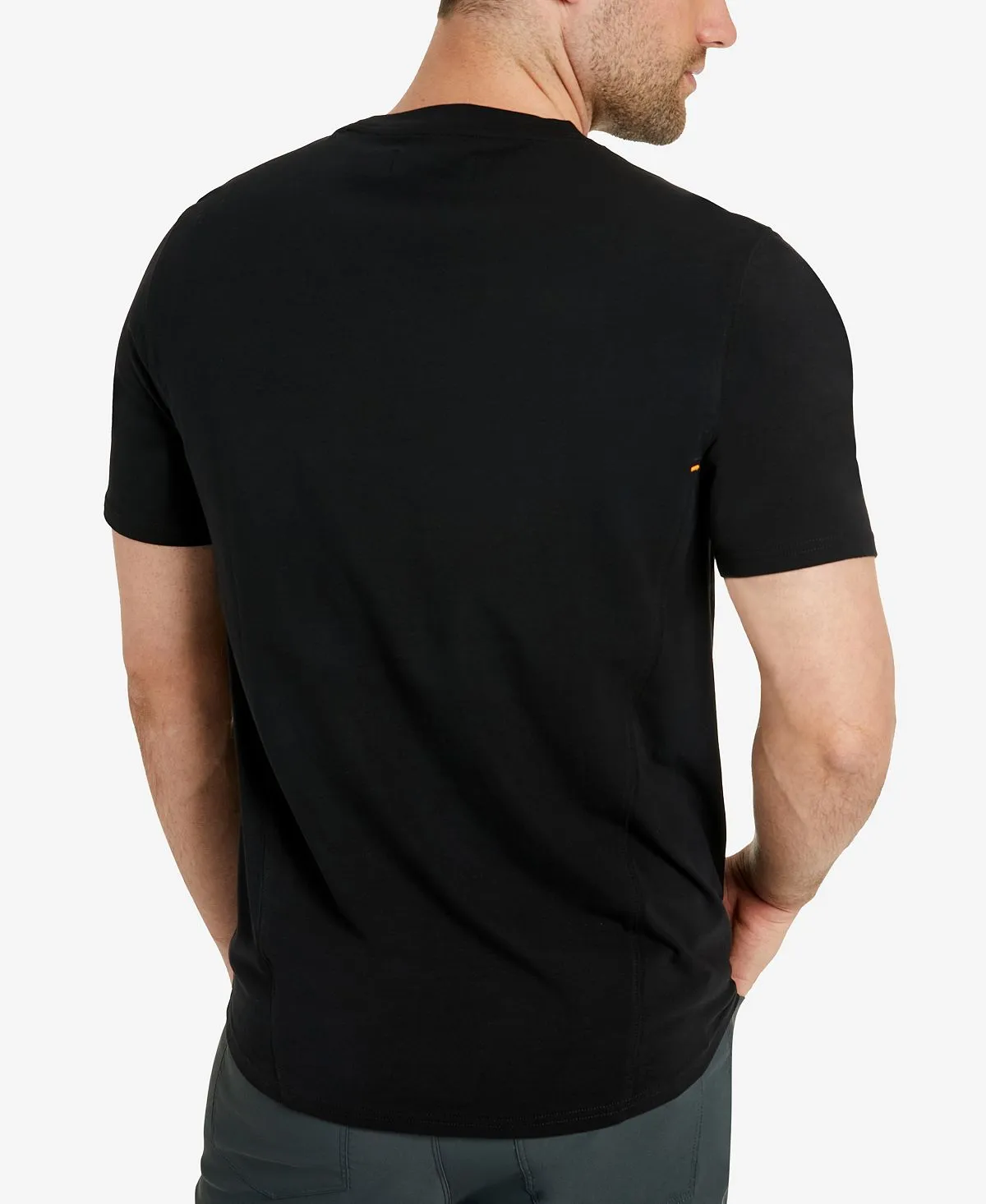 Kenneth Cole Men's Crew Neck Sports T-Shirt, Black