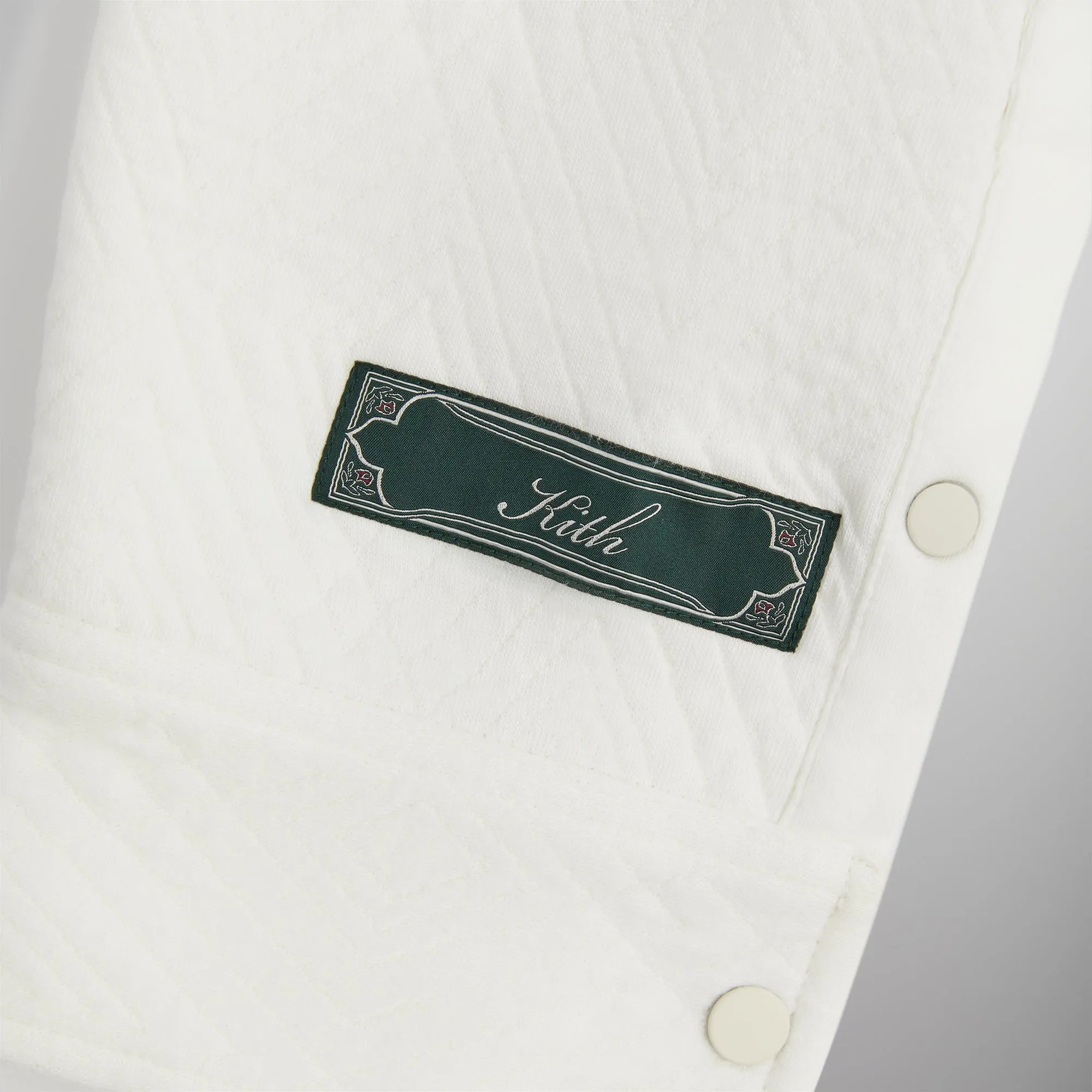 Kith Quilted Interlock Ginza Shirt - Sandrift