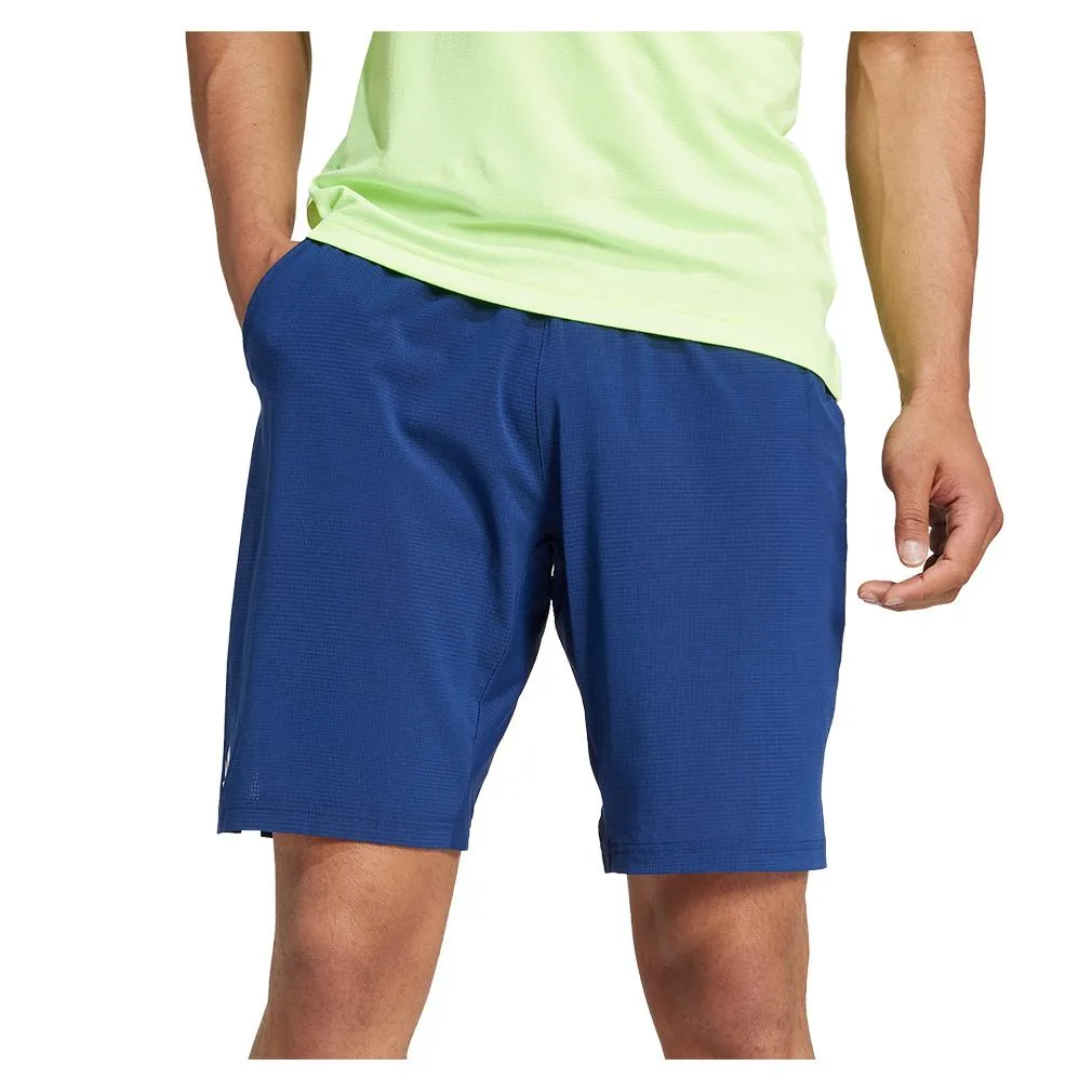 Mens 9 Inch Ergo Tennis Short Dark Blue