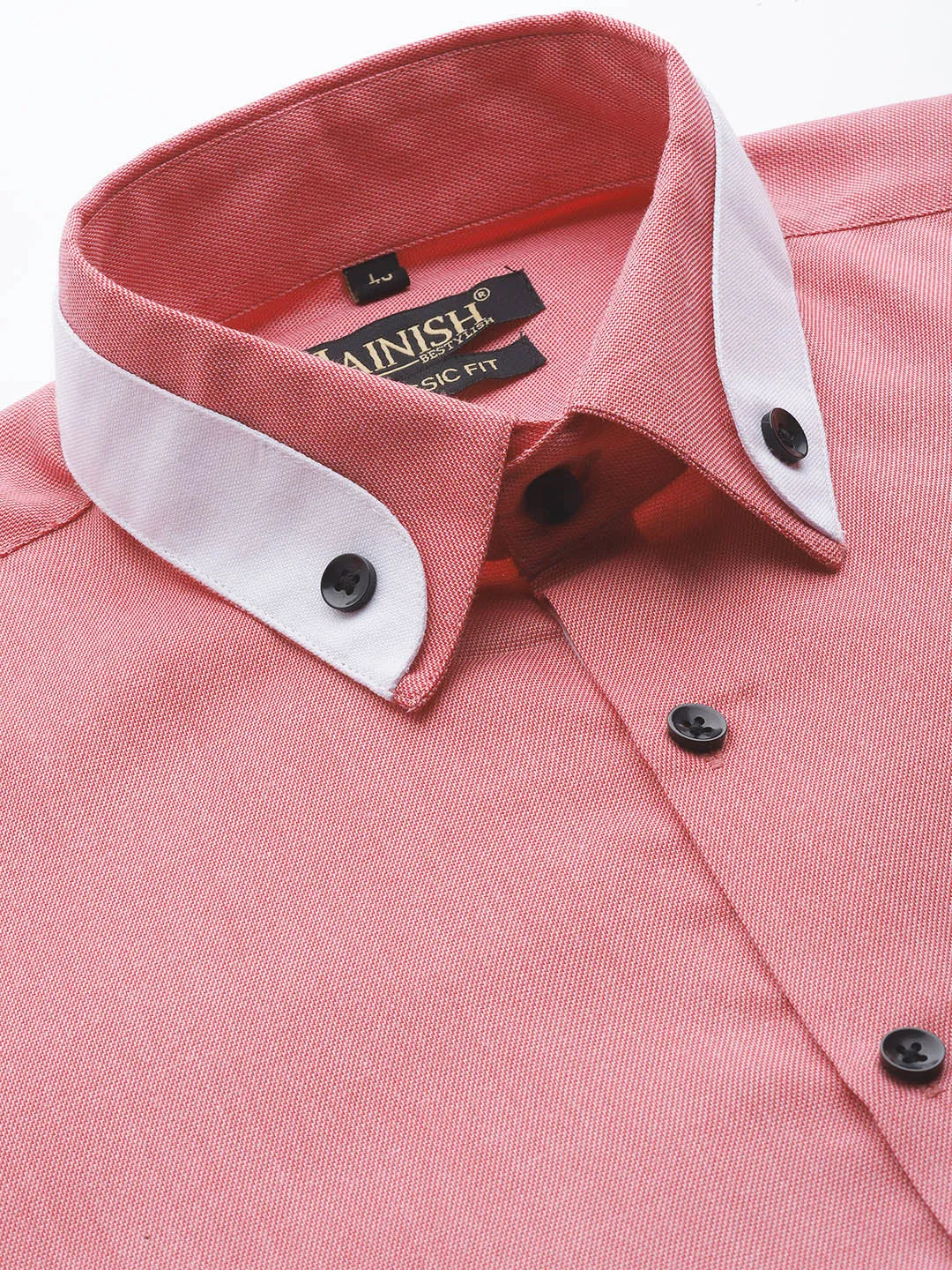 Men'S  Cotton Solid Formal Shirts