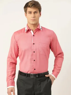 Men'S  Cotton Solid Formal Shirts