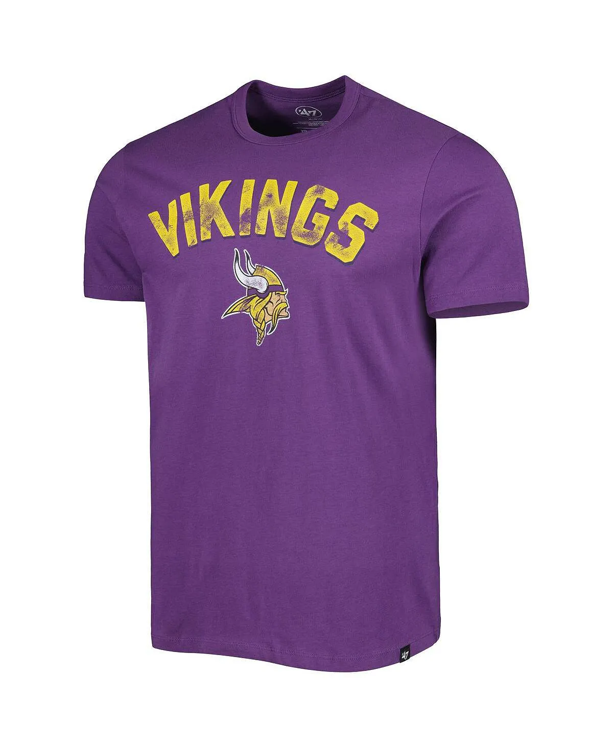 Men's Minnesota Vikings All Arch Franklin '47 Brand Purple T-Shirt