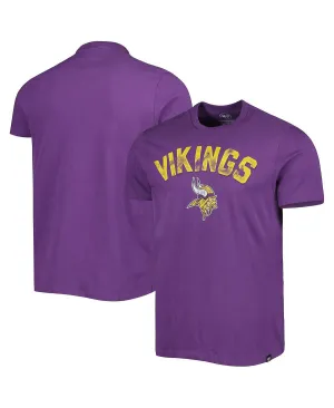 Men's Minnesota Vikings All Arch Franklin '47 Brand Purple T-Shirt