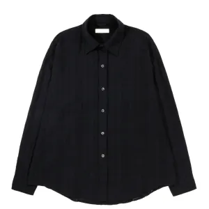 MFPEN CRINKLE SHIRT BLACK CHECK