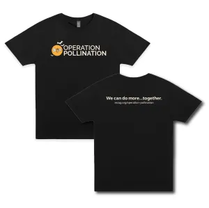 Operation Pollination – Bats – We Can Do More Together Tee