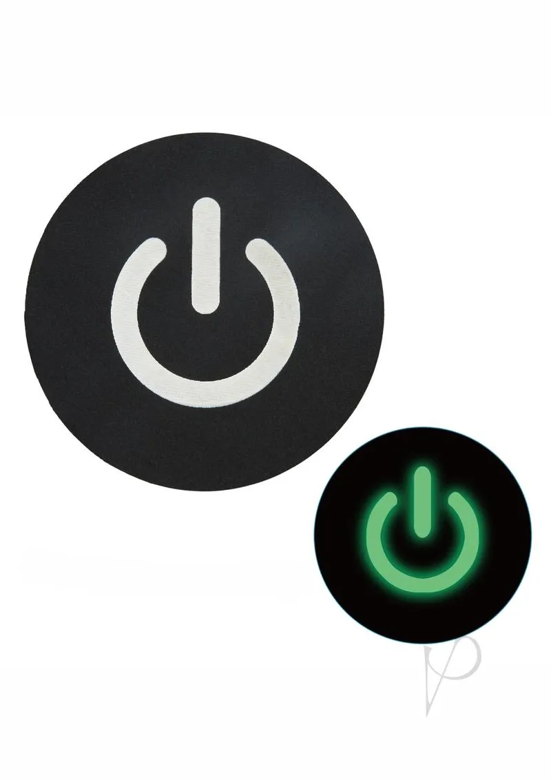 Peekaboo Glow In The Dark Power Button