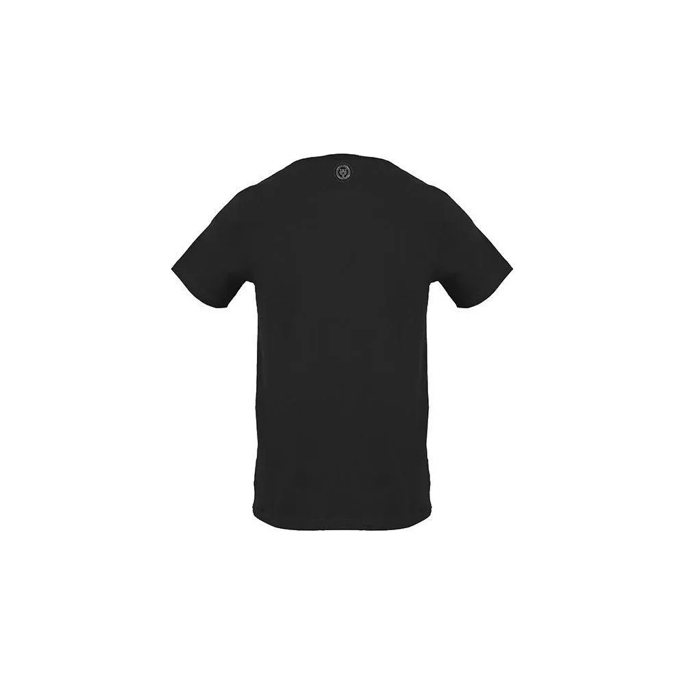 Plein Sport Sleek Cotton Tee with Signature Scratch Logo