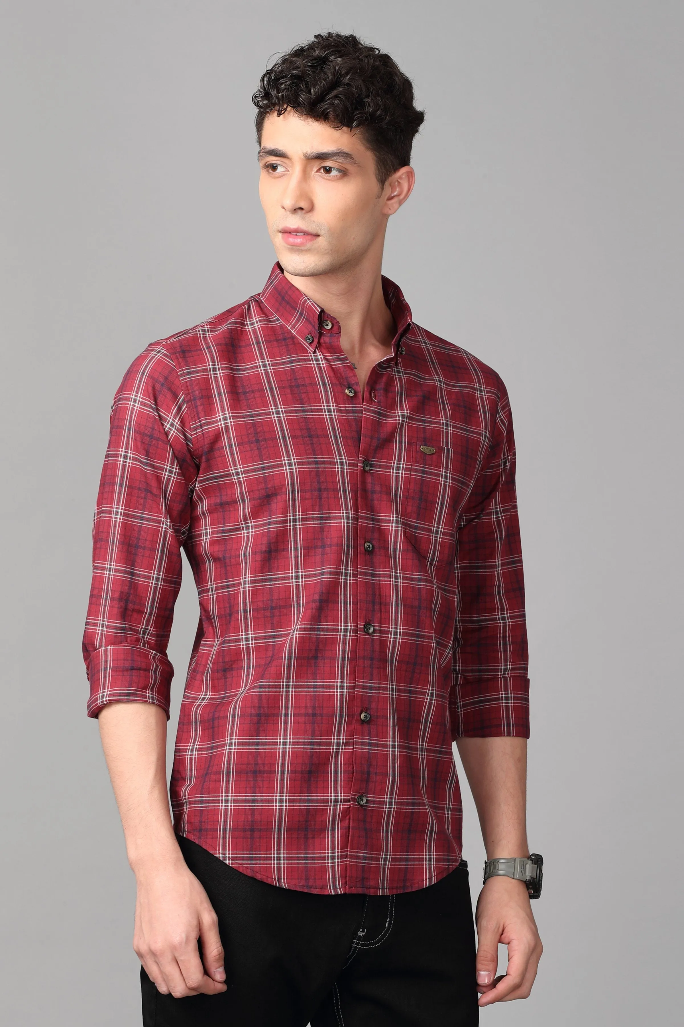 Red Checks Shirt