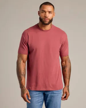 Rustic Apple Short Sleeve Crew Neck Tee