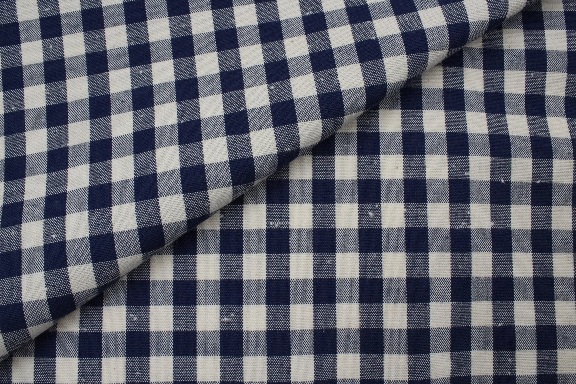 Rustic Slubbed Cotton  - Sako Stripes and Checks