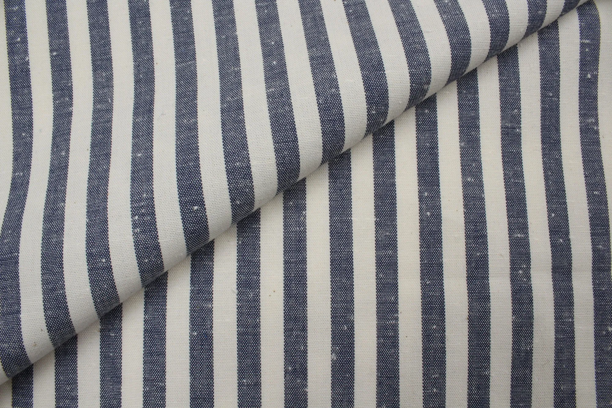 Rustic Slubbed Cotton  - Sako Stripes and Checks