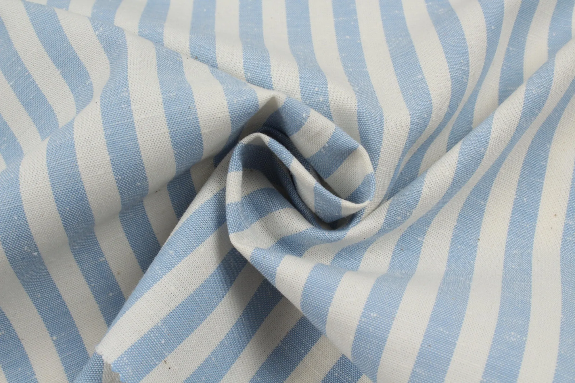 Rustic Slubbed Cotton  - Sako Stripes and Checks