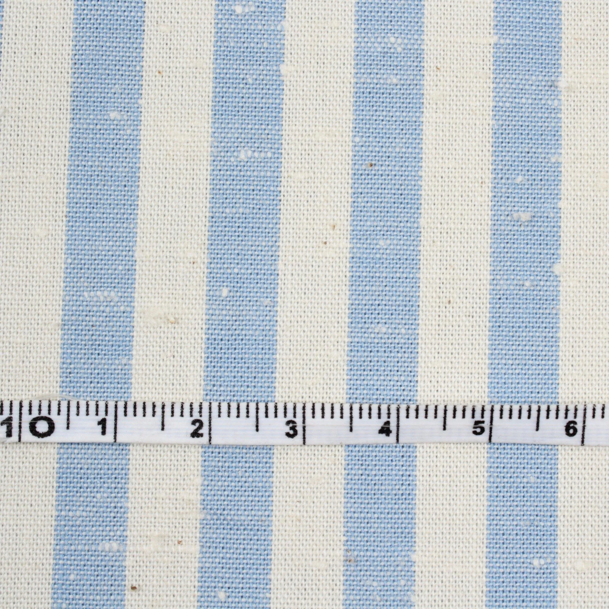 Rustic Slubbed Cotton  - Sako Stripes and Checks