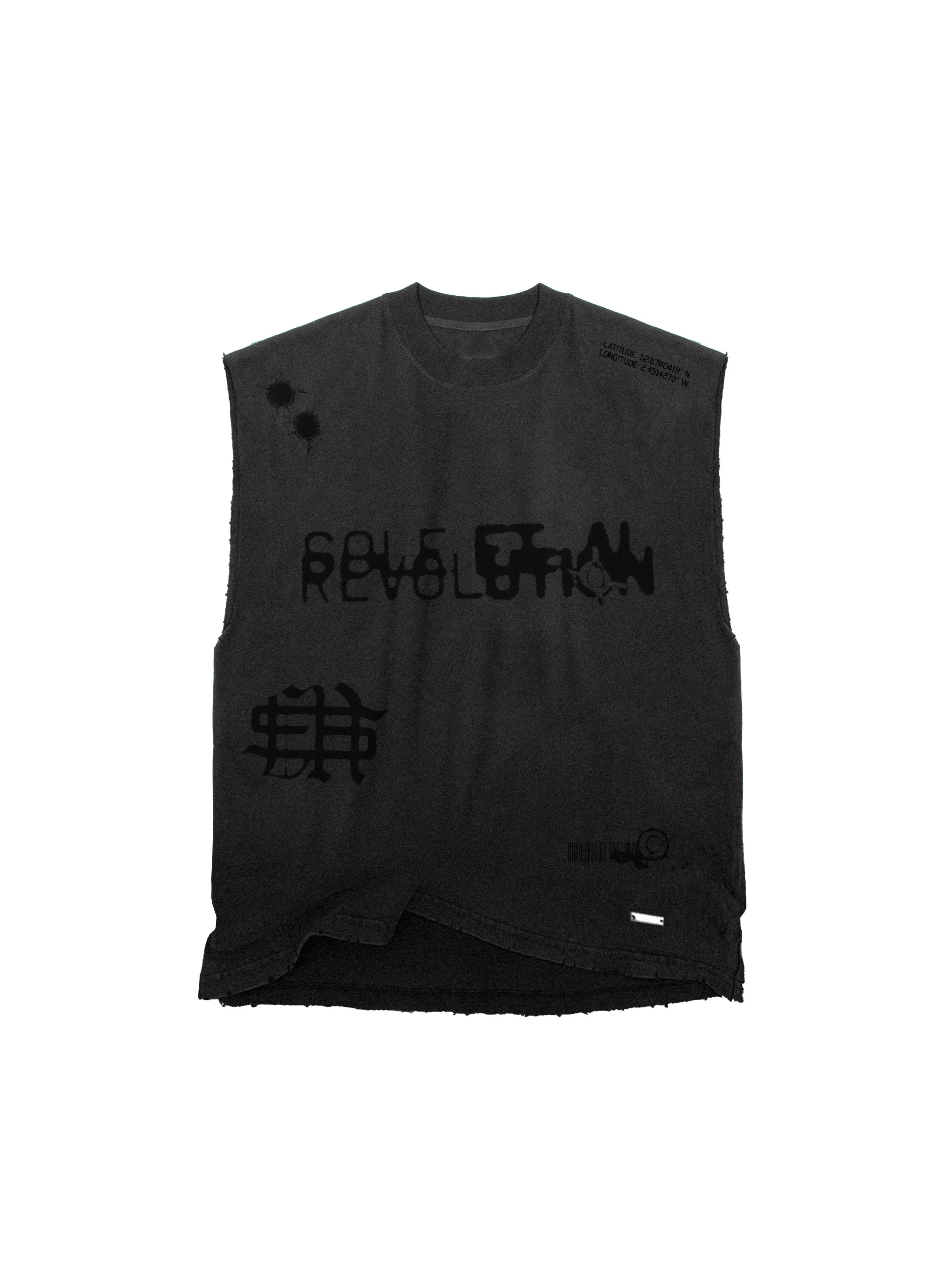 Sole et. Al Revølutiøn Sleeveless Tee : Black