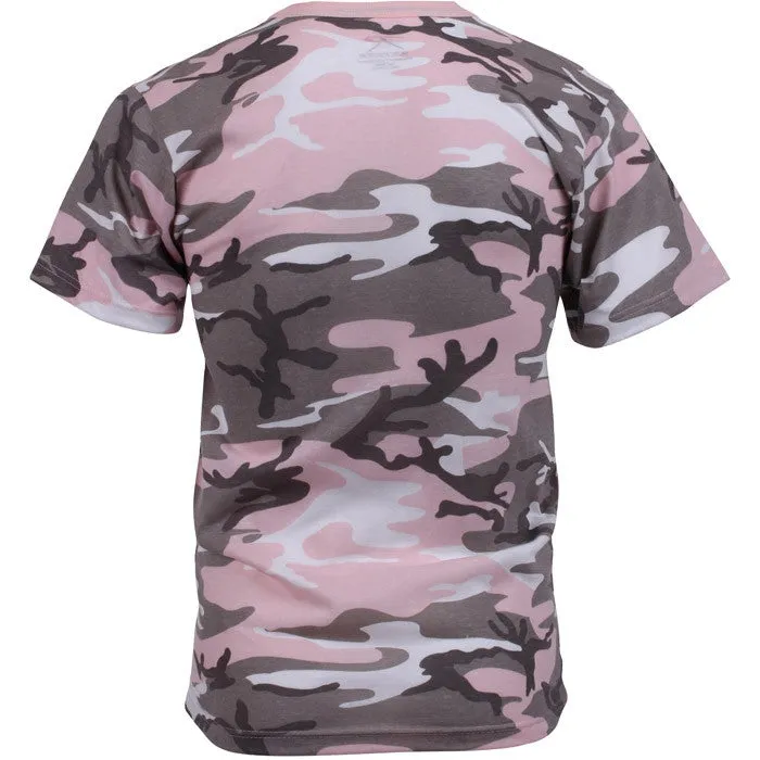 Subdued Pink Camouflage - T-Shirt