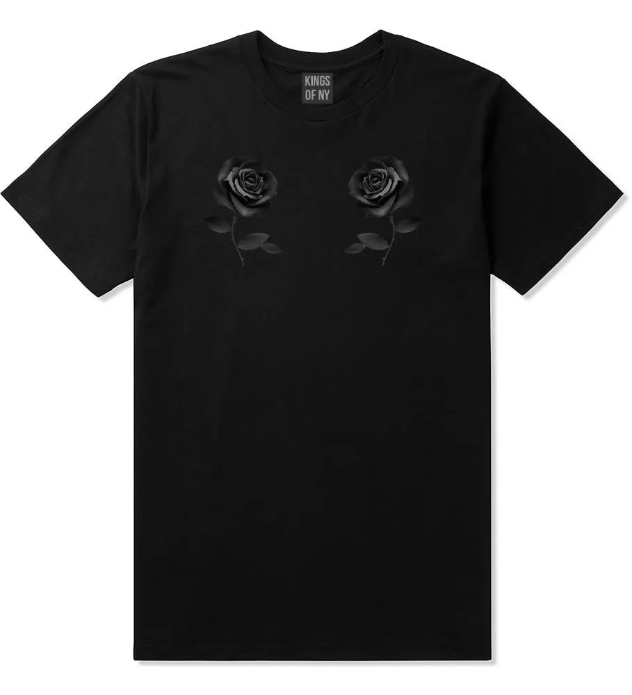 Two Roses Floral T-Shirt