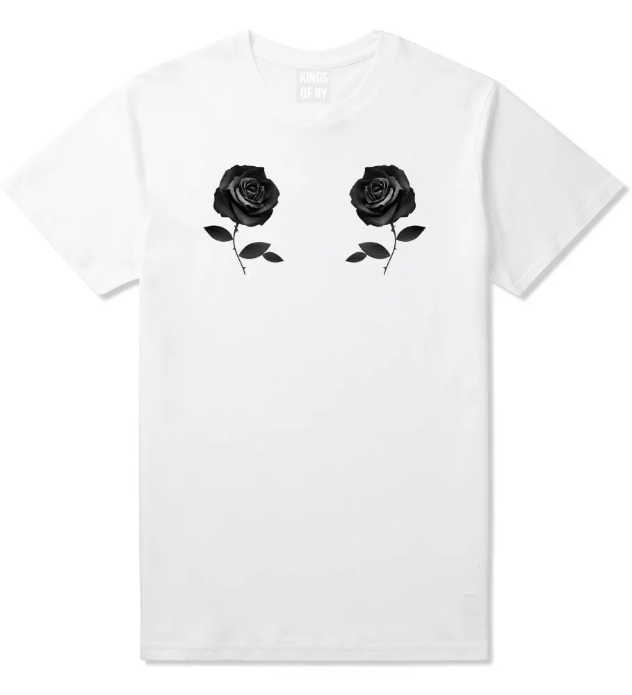 Two Roses Floral T-Shirt