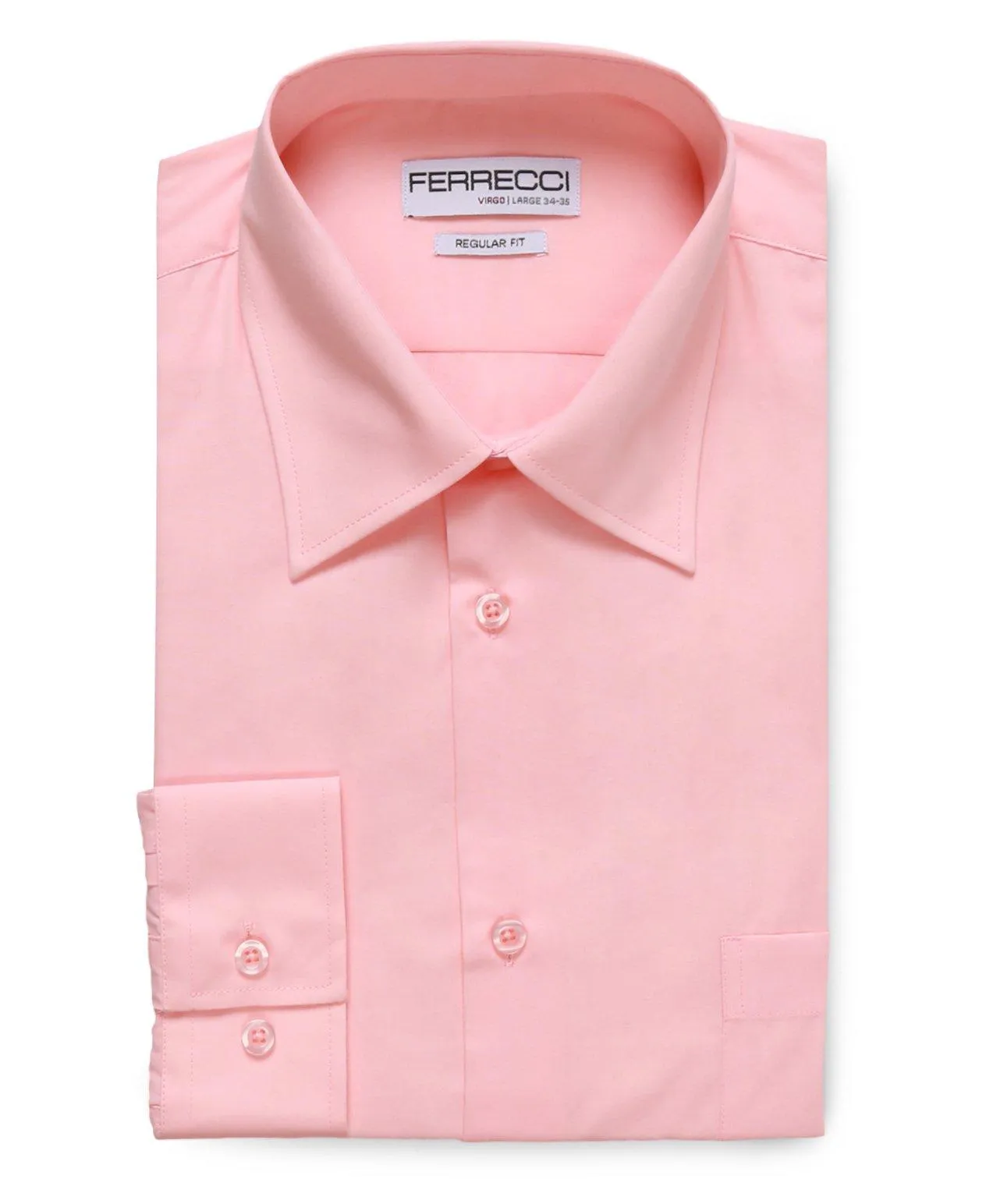 Virgo Pink Regular Fit Shirt